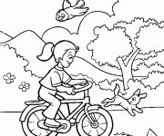 Coloriage Vacances Printemps