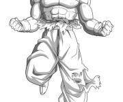 Coloriage Comment dessiner Vegeta pour enfants