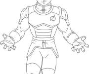 Coloriage v&eacute;g&eacute;ta de cartoon