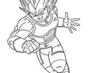 Coloriage Vegeta pour les petits