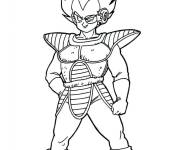 Coloriage et dessins gratuit Vegeta tout confiant à imprimer