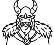 Coloriage Colorie ce Viking