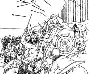 Coloriage Les vikings en &eacute;vasion