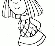 Coloriage Petit Viking