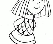 Coloriage Petit Viking mignon
