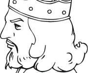 Coloriage Roi de viking gratuit