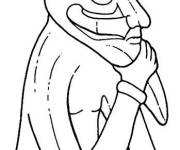 Coloriage Statue de viking