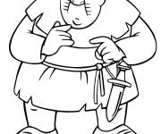 Coloriage Wiki le viking