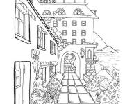 Coloriage et dessins gratuit Une belle Ville à imprimer