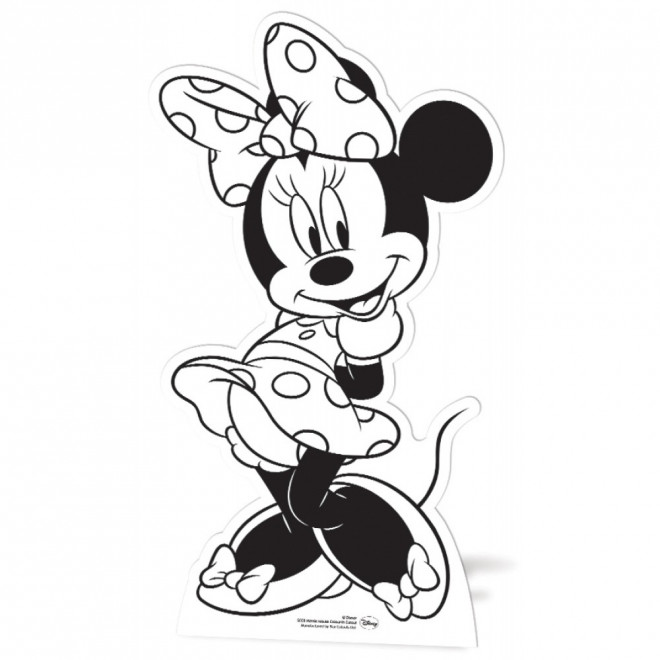Coloriage et dessins gratuits Vintage Minnie Mouse à imprimer