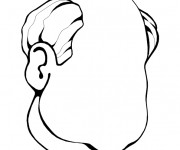 Coloriage Visage sans traits
