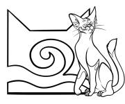 Coloriage Chat guerrier WindClan