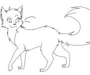 Coloriage et dessins gratuit Chat magestique à imprimer
