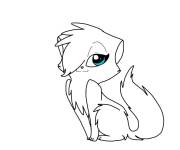 Coloriage et dessins gratuit L'adorable chat StarClan à imprimer
