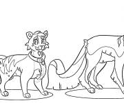 Coloriage Rusty et Bluestar