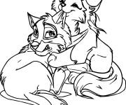 Coloriage Warrior Cats pour enfants