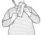 Coloriage Auguste Gloop