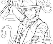 Coloriage Jeune Wonka