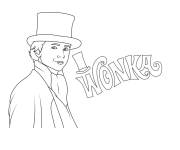 Coloriage Personnage Wonka