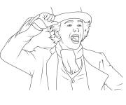 Coloriage Sc&egrave;ne de Willy Wonka
