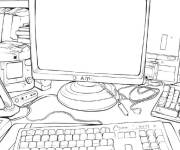 Coloriage Aol Chatroom de Y2K