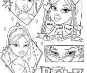 Coloriage Art Y2K pour ados