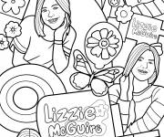 Coloriage Esth&eacute;tique de y2k pour filles