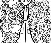 Coloriage Extraterrestre Y2K