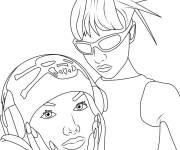 Coloriage Illustration Y2K