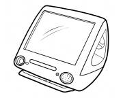 Coloriage iMac G3  de l'an 2000