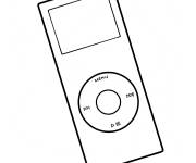 Coloriage IPod classique Y2K