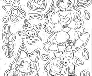 Coloriage Kuromi de Y2K
