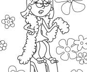 Coloriage La mode Y2K