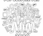 Coloriage Pop culture Y2K
