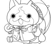 Coloriage Amenohi Jibanian de Yokaiwatch
