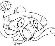 Coloriage Bakurobaa de Yokaiwatch