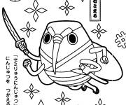 Coloriage Calin de YokaiWatch
