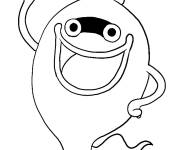 Coloriage Chuchoter de YokaiWatch