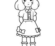 Coloriage et dessins gratuit Lulu de Yokaiwatch à imprimer