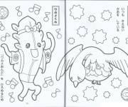 Coloriage Page de Yokaiwatch