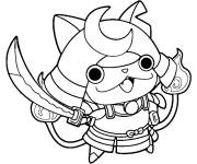 Coloriage Shogunyan de Yokaiwatch