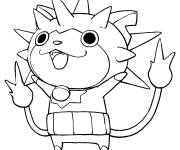 Coloriage Thornyan de Yokaiwatch