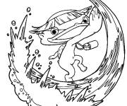 Coloriage Walkappa 
