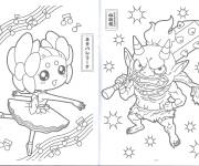 Coloriage Yokaiwatch à impri
