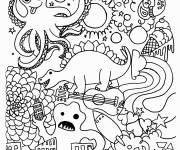 Coloriage Yokaiwatch clipart