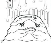 Coloriage Yokaiwatch manga japonais