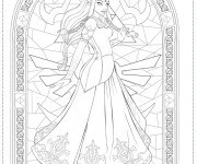 Coloriage Décoration de Princesse Zelda