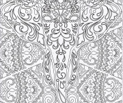 Coloriage Zen en couleur