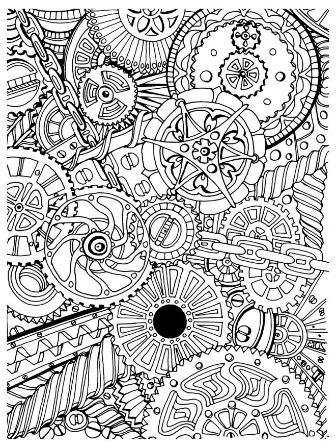 Coloriage Zen en Ligne dessin gratuit à imprimer