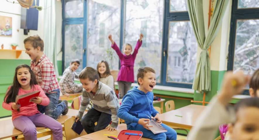 L'enfant et le maître d'école